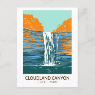 Postal Parque estatal del Cañón de Cloudland
