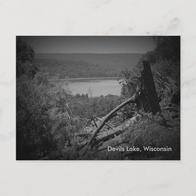Postal Parque Estatal Devils Lake (Anverso)