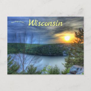 Postal Parque Estatal Devil's Lake Wisconsin