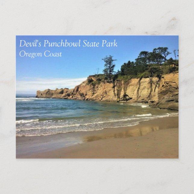 Postal Parque Estatal Devil's Punchbowl, OR (Anverso)