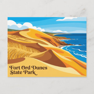 Postal Parque Estatal Dunas de Fort Ord California