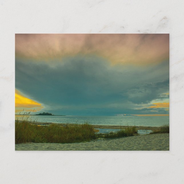 Postal Parque Estatal Fisherman's Island, Charlevoix, MI (Anverso)