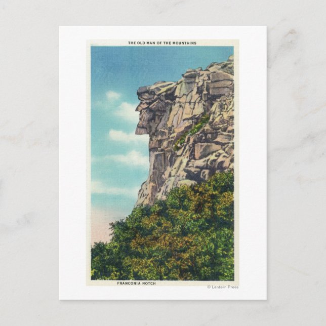 Postal Parque estatal Franconia Notch (Anverso)