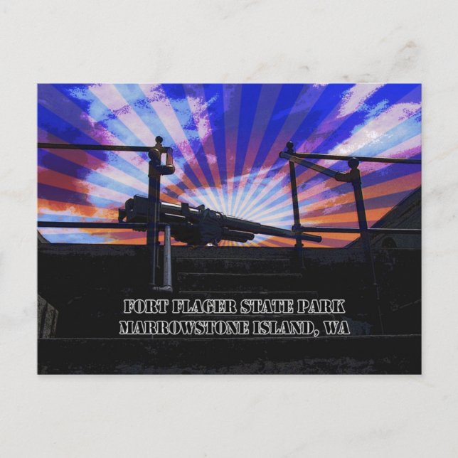 Postal Parque Estatal Ft Flagler (Anverso)