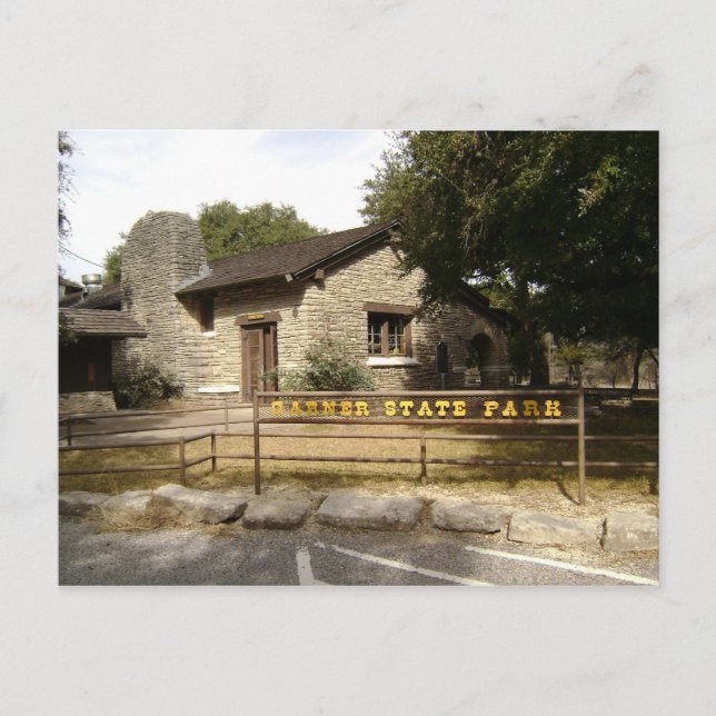 Postal Parque Estatal Garner, Texas (Anverso)
