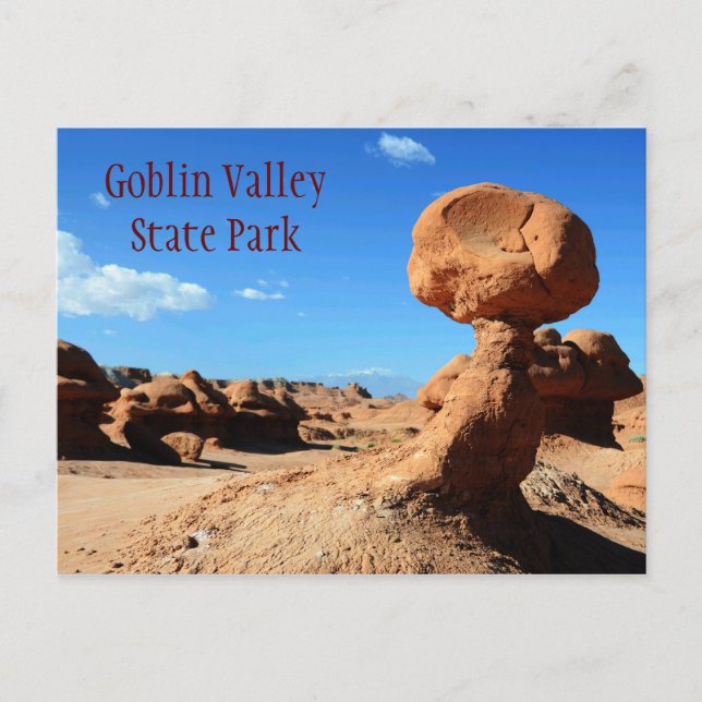Postal Parque Estatal Goblin Valley (Anverso)