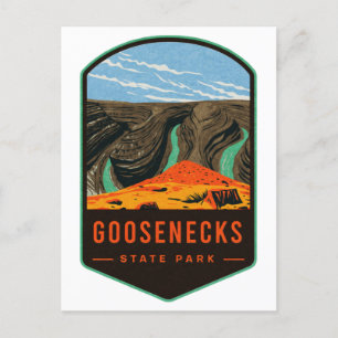 Postal Parque estatal Goosenecks