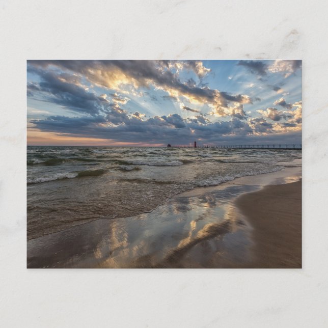 Postal Parque Estatal Grand Haven (Anverso)