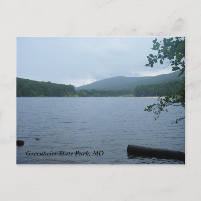 Postal Parque Estatal Greenbrier, MD (Anverso)