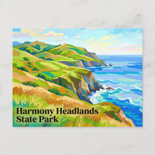 Postal Parque Estatal Harmony Headlands California