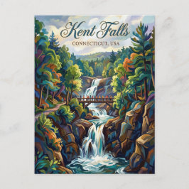 Postal Parque Estatal Kent Falls Connecticut
