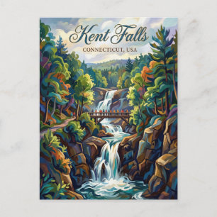 Postal Parque Estatal Kent Falls Connecticut