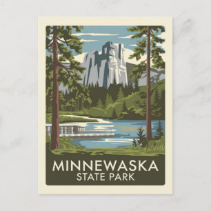 Postal Parque Estatal Lake Minnewaska