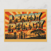 Parque Estatal Leroy Percy MS Arte de Viaje Vintag