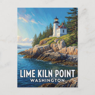 Postal Parque Estatal Lime Kiln Point — Washington
