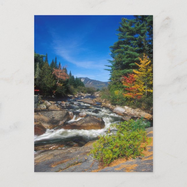 Postal Parque estatal Little Niagra Falls Baxter (Anverso)