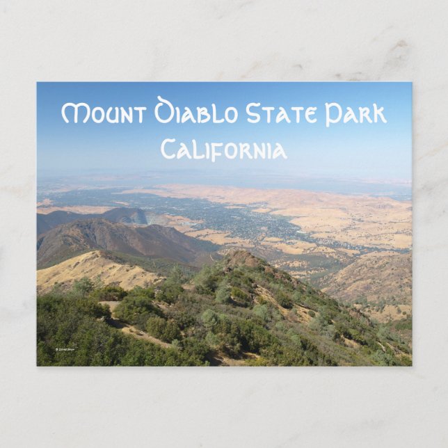 Postal Parque Estatal Mount Diablo (Anverso)