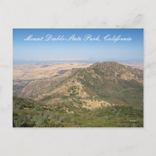 Postal Parque Estatal Mount Diablo...