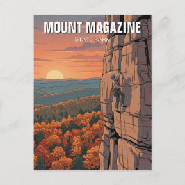 Postal Parque Estatal Mount Magazine Arkansas Travel