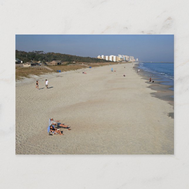 Postal Parque Estatal Myrtle Beach, Carolina del Sur (Anverso)