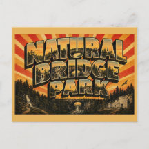 Parque Estatal Natural Bridge MA Arte de Viaje Vin