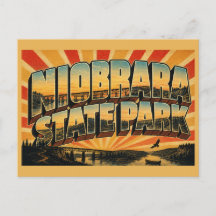 Parque Estatal Niobrara Nebraska River Bluffs Prai