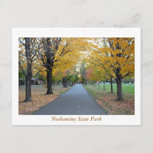 Postal Parque estatal Otoño de Neshaminy