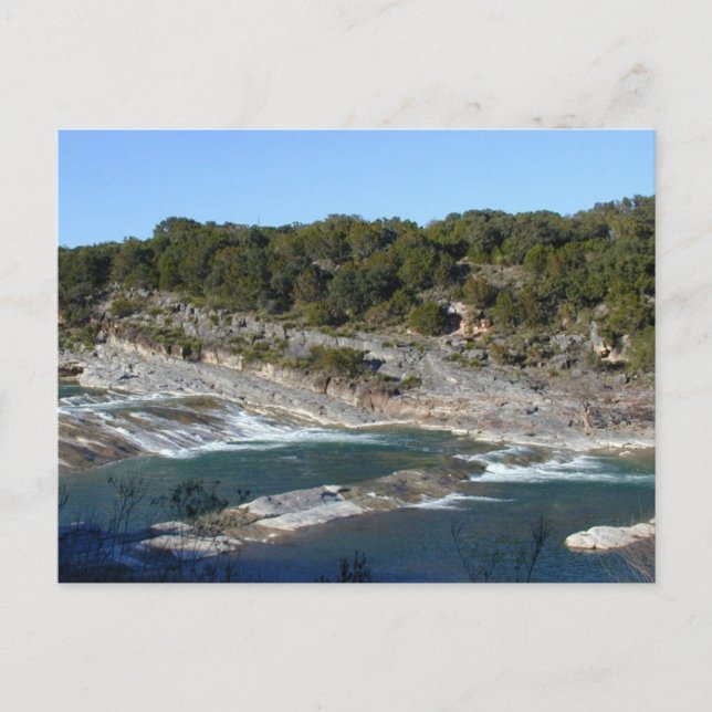 Postal Parque estatal Pedernales Falls (Anverso)