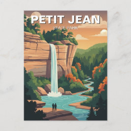 Postal Parque Estatal Petit Jean Arkansas Viajes