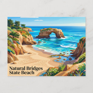 Postal Parque Estatal Playa Natural Bridges California