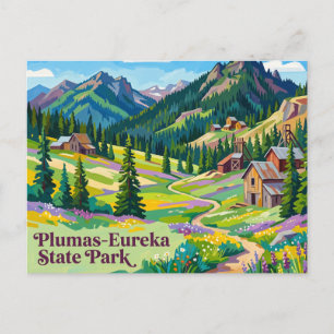 Postal Parque Estatal Plumas-Eureka California