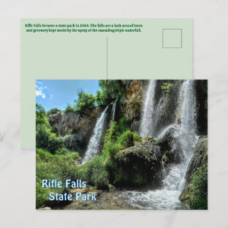 Postal Parque Estatal Rifle Falls