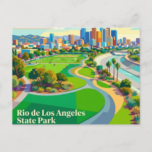 Postal Parque Estatal Rio de Los Angeles California
