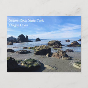 Postal Parque Estatal Sisters Rock, Costa de Oregón