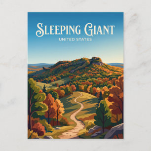 Postal Parque Estatal Sleeping Giant Connecticut