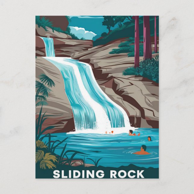 Postal Parque Estatal Slide Rock Arizona (Anverso)