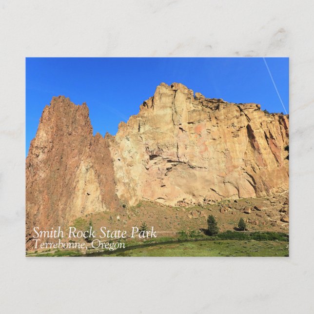 Postal Parque Estatal Smith Rock, Oregón (Anverso)
