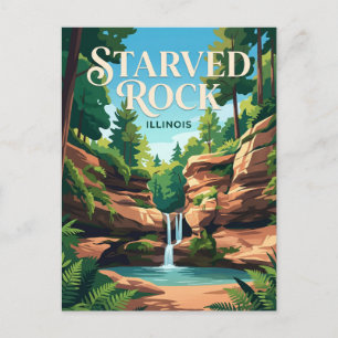 Postal Parque Estatal Starved Rock EE. UU.