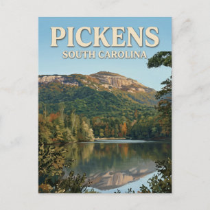 Postal Parque Estatal Table Rock Pickens Carolina del Sur