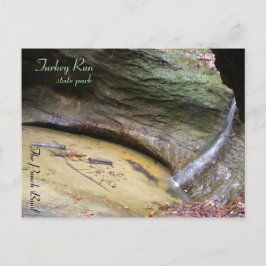 Postal Parque estatal Turquía Run, Punch Bowl