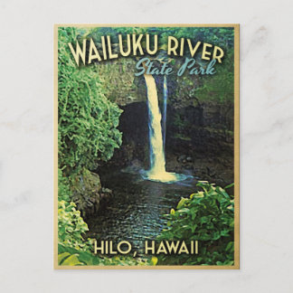 Postal Parque estatal Wailuku Hawaii