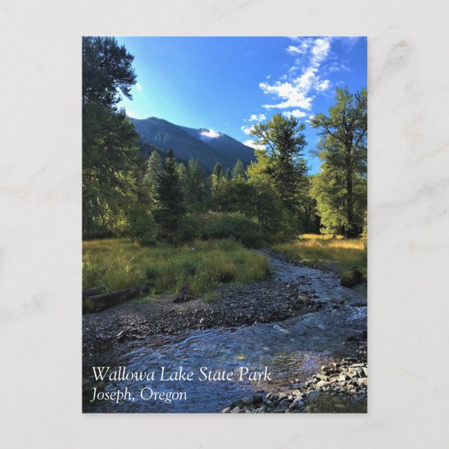 Postal Parque Estatal Wallowa Lake, OR (Anverso)