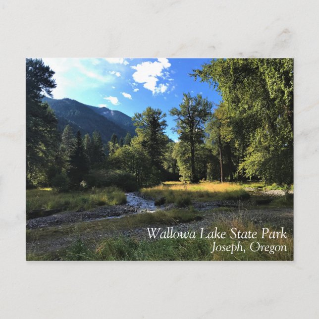Postal Parque Estatal Wallowa Lake, OR (Anverso)