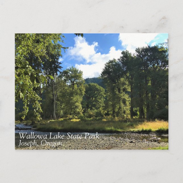 Postal Parque Estatal Wallowa Lake, OR (Anverso)