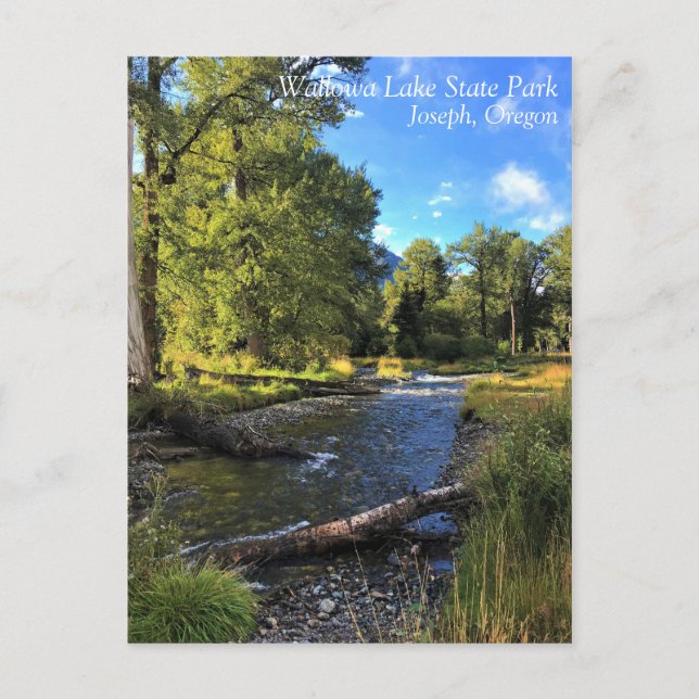 Postal Parque Estatal Wallowa Lake, OR (Anverso)