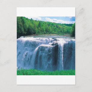Postal Parque Estatal Water Letchworth Nueva York