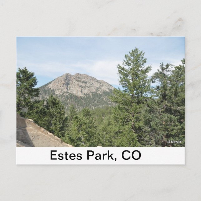 Postal Parque exterior Estes (Anverso)