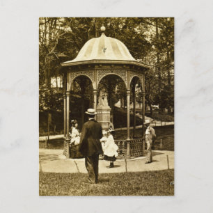 Postal Parque Fairmount Vintage Philly 1902
