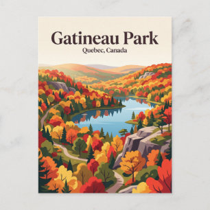 Postal Parque Gatineau Canadá