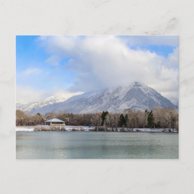 Postal Parque Highland Glen en diciembre (Anverso)